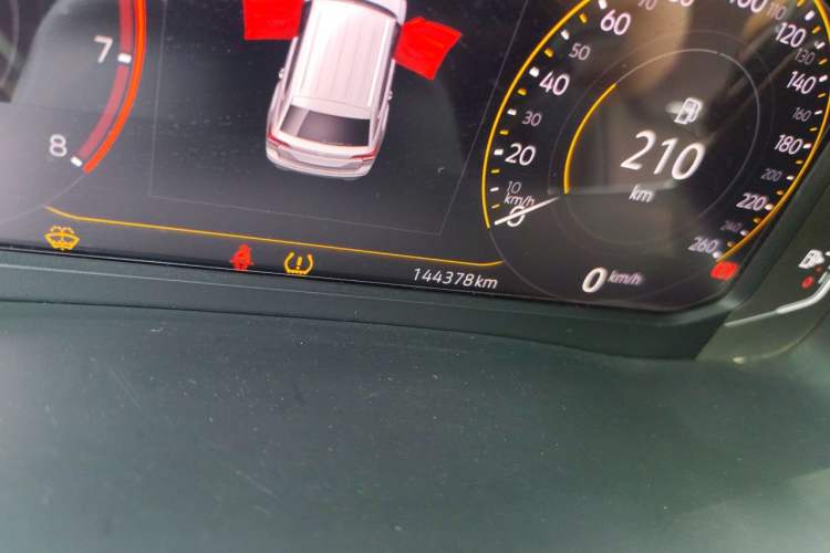 Used Volkswagen Teramont 2020 380TSI Four-Wheel Drive Comfort Edition China VI Standard Odometer Close Up