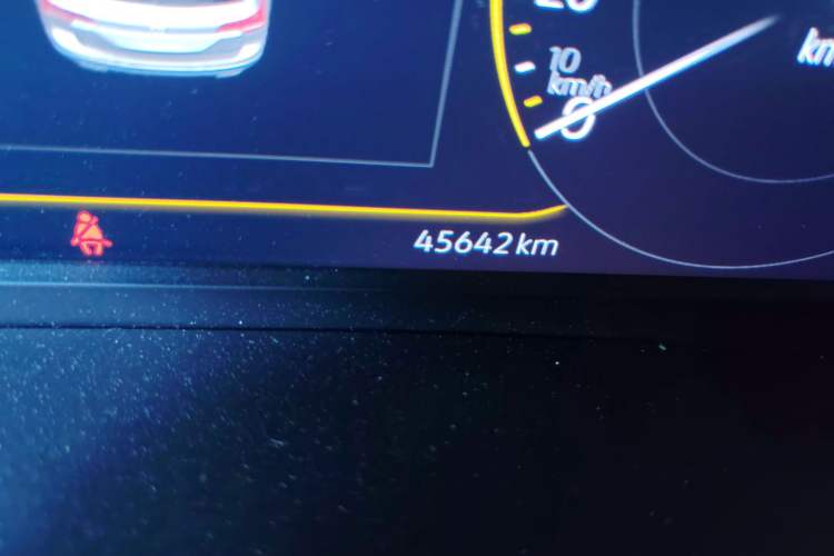 Used Volkswagen Teramont 2020 380TSI Four-Wheel Drive Luxury Version China VI Standard Odometer Close Up