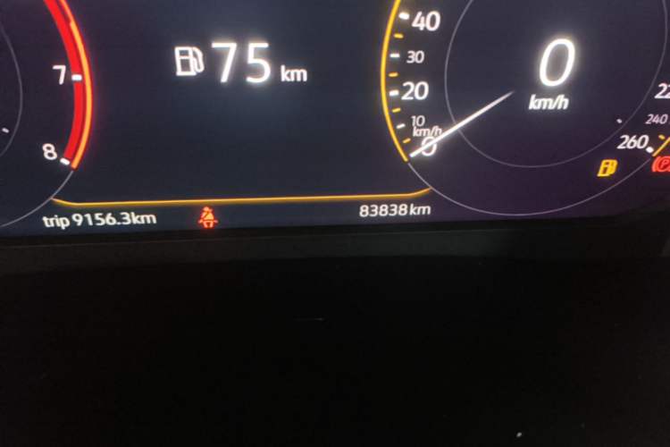 Used Volkswagen Teramont 2020 380TSI Four-Wheel Drive Luxury Version China VI Standard Odometer Close Up