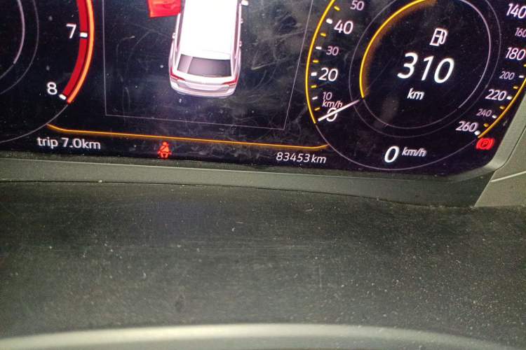 Used Volkswagen Teramont 2020 330TSI Two-Wheel-Drive Luxury Edition China VI Standard Odometer Close Up
