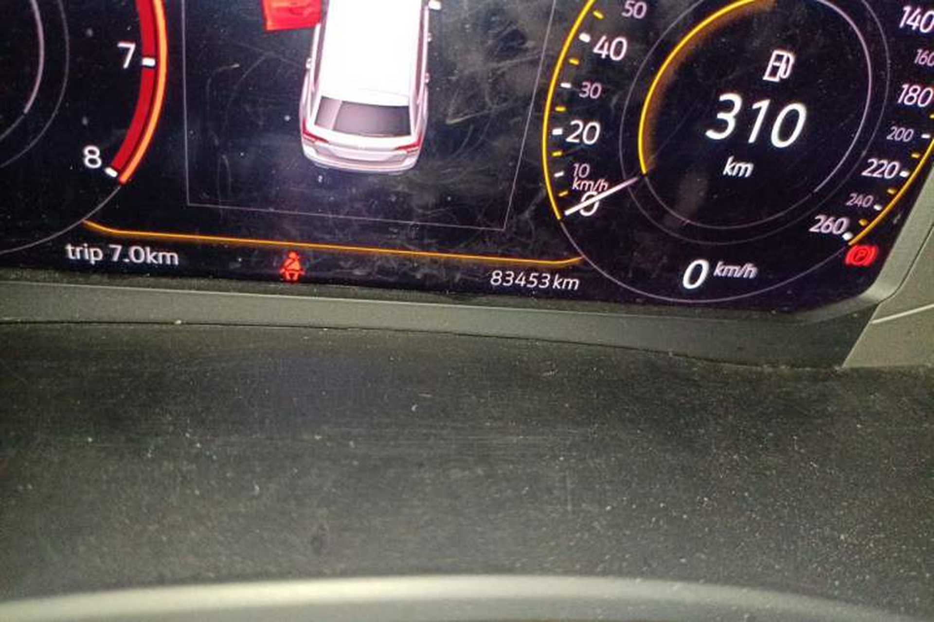 Used Volkswagen Teramont 2020 330TSI Two-Wheel-Drive Luxury Edition China VI Standard Odometer Close Up