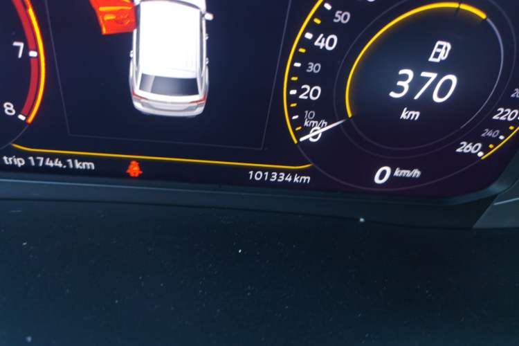 Used Volkswagen Teramont 2020 380TSI Four-Wheel Drive Luxury Version China VI Standard Odometer Close Up