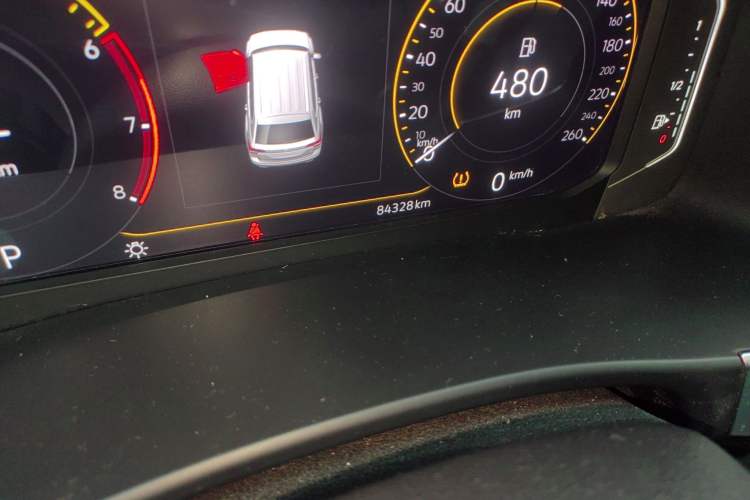 Used Volkswagen Teramont 2020 Revised Version 330TSI Two-Wheel Drive Luxury Edition Odometer Close Up