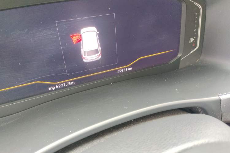 Used Volkswagen Teramont 2020 380TSI Four-Wheel Drive Comfort Edition China VI Standard Odometer Close Up