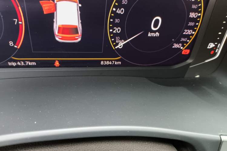 Used Volkswagen Teramont 2020 330TSI Two-Wheel-Drive Luxury Edition China VI Standard Odometer Close Up