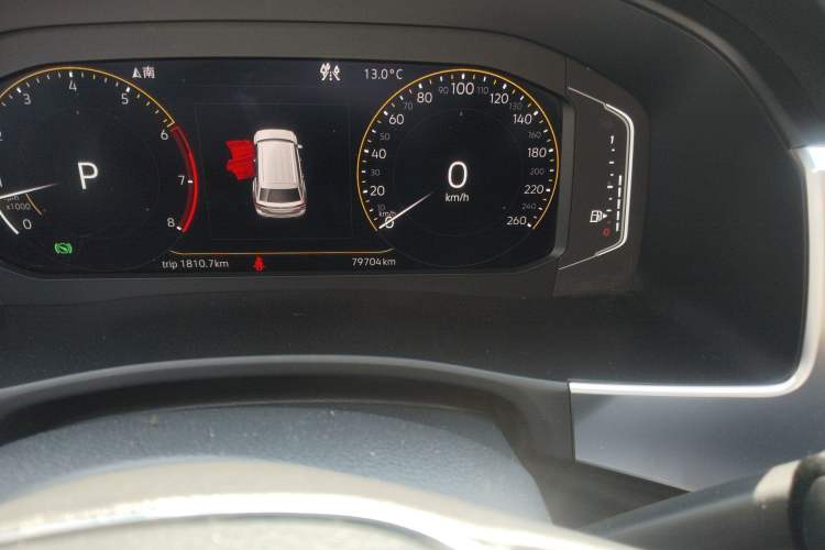 Used Volkswagen Teramont 2020 380TSI Four-Wheel Drive Luxury Version China VI Standard Odometer Close Up