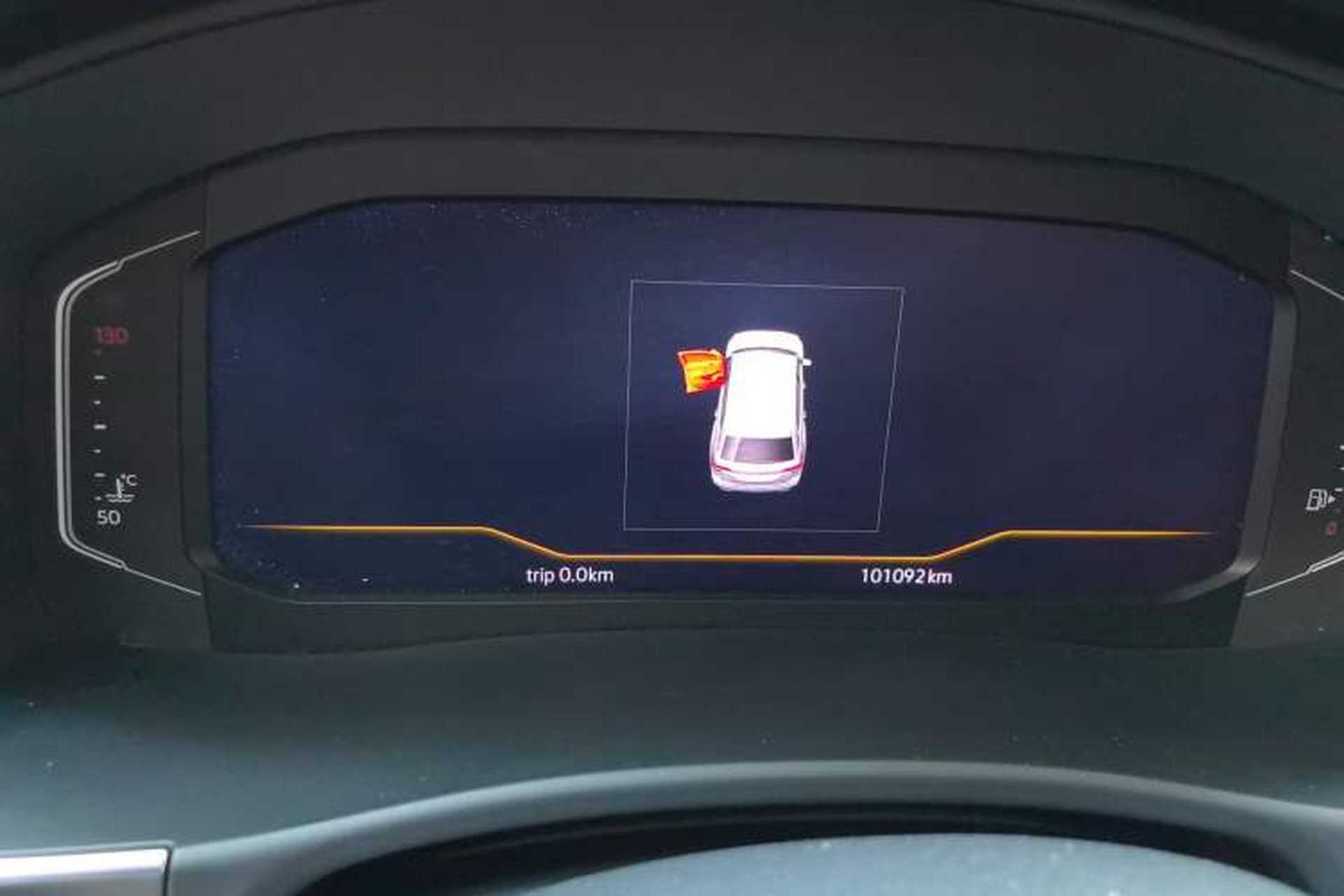 Used Volkswagen Teramont 2020 380TSI Four-Wheel Drive Luxury Version China VI Standard Odometer Close Up