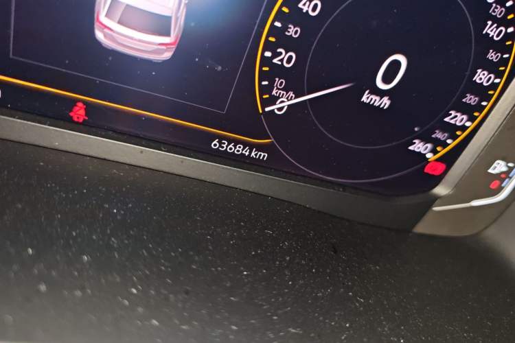 Used Volkswagen Teramont 2020 330TSI Two-Wheel-Drive Luxury Edition China VI Standard Odometer Close Up