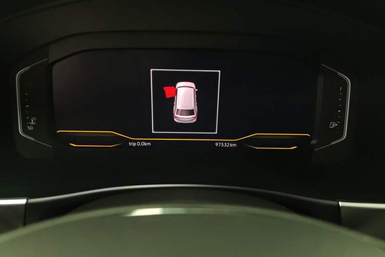 Used Volkswagen Teramont 2020 380TSI Four-Wheel Drive Luxury Version China VI Standard Odometer Close Up