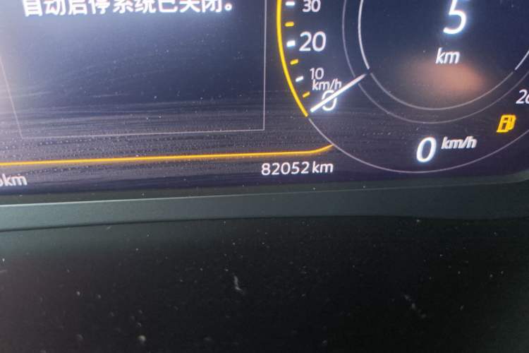 Used Volkswagen Teramont 2020 380TSI Four-Wheel Drive Luxury Version China VI Standard Odometer Close Up