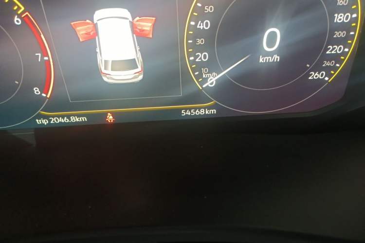Used Volkswagen Teramont 2020 380TSI Four-Wheel Drive Comfort Edition China VI Standard Odometer Close Up
