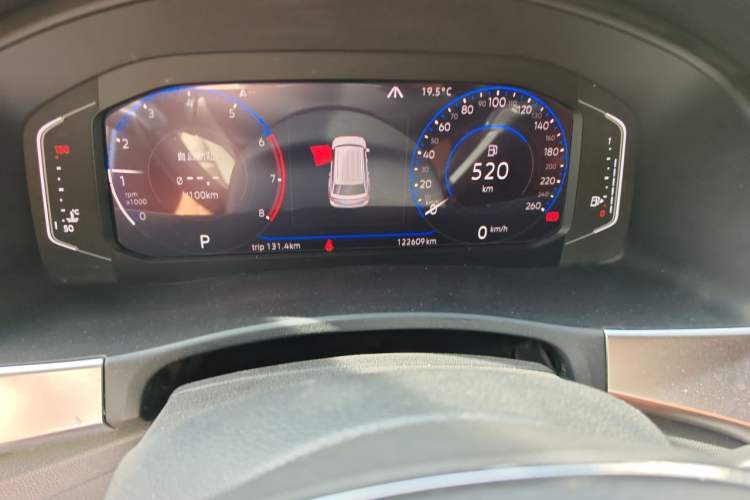 Used Volkswagen Teramont 2020 380TSI Four-Wheel Drive Comfort Edition China VI Standard Odometer Close Up