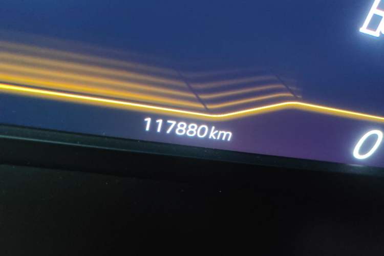 Used Volkswagen Teramont 2020 380TSI Four-Wheel Drive Luxury Version China VI Standard Odometer Close Up