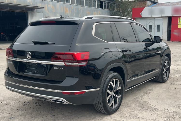 Used Volkswagen Teramont 2020 330TSI Two-Wheel-Drive Luxury Edition China VI Standard Rear