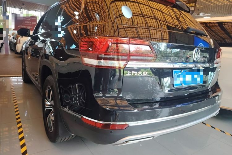 Used Volkswagen Teramont 2020 Revised Version 330TSI Two-Wheel Drive Luxury Edition Rear Left 45 Deg