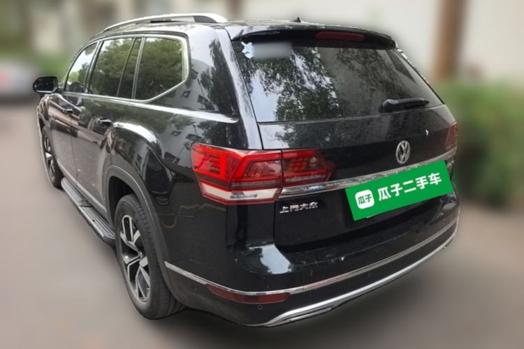 Used Volkswagen Teramont 2020 330TSI Two-Wheel-Drive Luxury Edition China VI Standard Rear Left 45 Deg