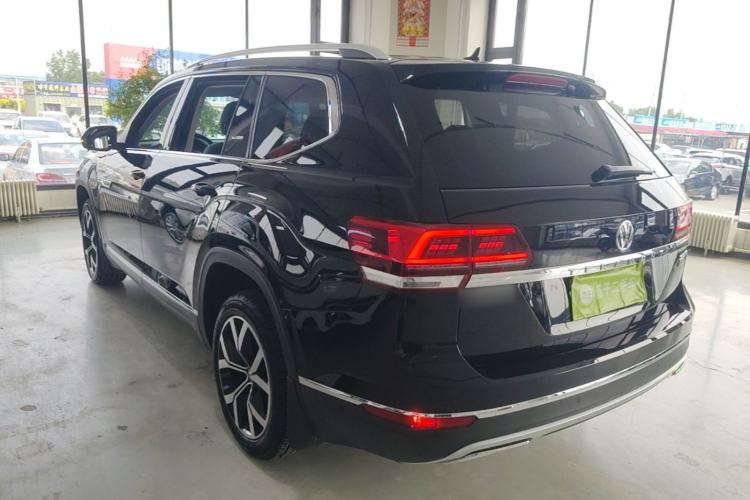 Used Volkswagen Teramont 2020 Revised Version 380TSI Four-Wheel Drive Luxury Edition Rear Left 45 Deg