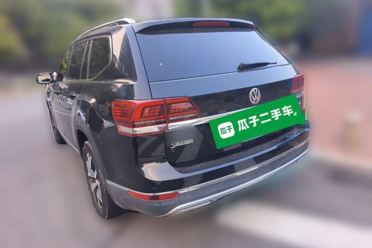 Used Volkswagen Teramont 2020 380TSI Four-Wheel Drive Luxury Version China VI Standard Rear Left 45 Deg