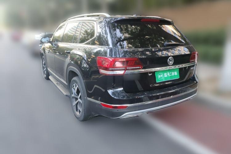 Used Volkswagen Teramont 2020 380TSI Four-Wheel Drive Luxury Version China VI Standard Rear Left 45 Deg