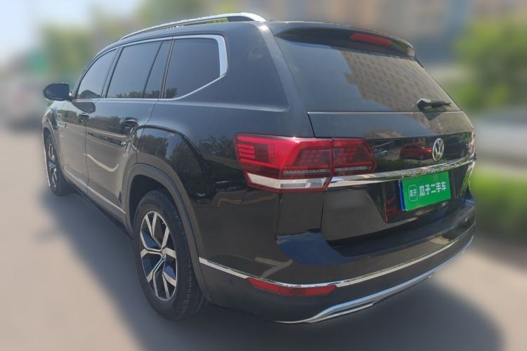 Used Volkswagen Teramont 2020 380TSI Four-Wheel Drive Luxury Version China VI Standard Rear Left 45 Deg
