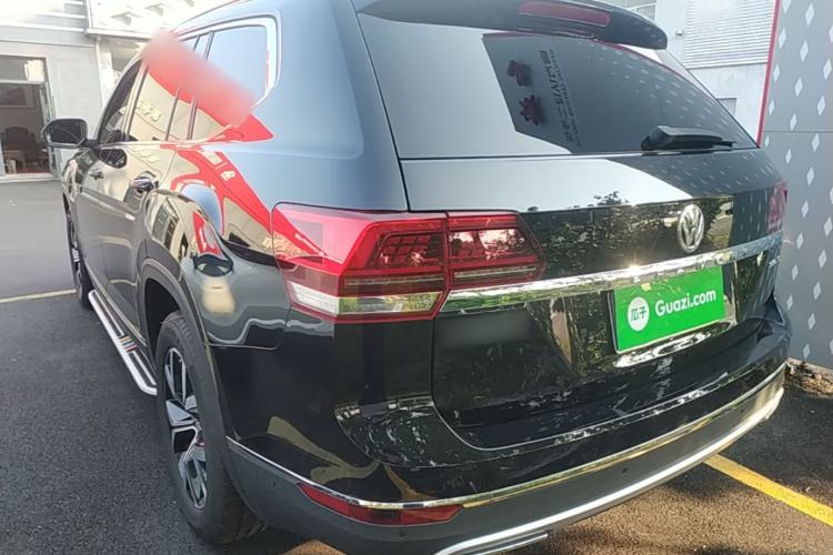 Used Volkswagen Teramont 2020 330TSI Two-Wheel-Drive Luxury Edition China VI Standard Rear Left 45 Deg