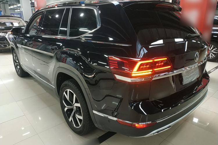 Used Volkswagen Teramont 2020 Revised Version 380TSI Four-Wheel Drive Luxury Edition Rear Left 45 Deg