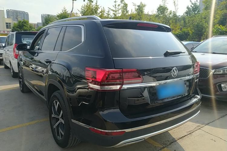 Used Volkswagen Teramont 2020 380TSI Four-Wheel Drive Luxury Version China VI Standard Rear Left 45 Deg