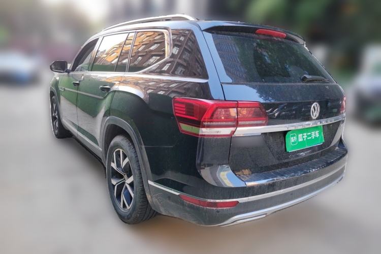Used Volkswagen Teramont 2020 380TSI Four-Wheel Drive Luxury Version China VI Standard Rear Left 45 Deg