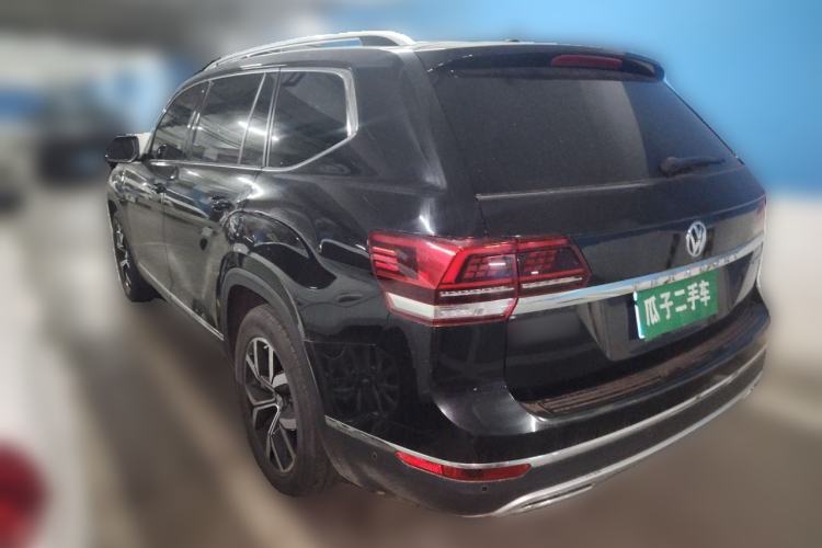 Used Volkswagen Teramont 2020 380TSI Four-Wheel Drive Luxury Version China VI Standard Rear Left 45 Deg