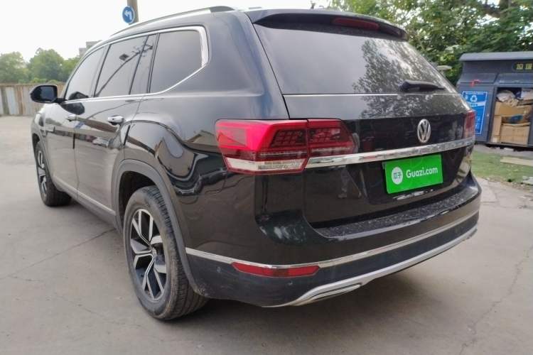 Used Volkswagen Teramont 2020 380TSI Four-Wheel Drive Luxury Version China VI Standard Rear Left 45 Deg