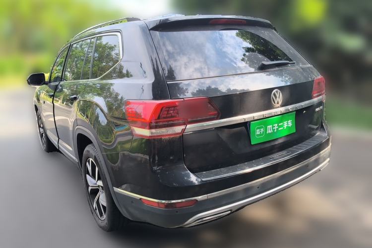 Used Volkswagen Teramont 2020 380TSI Four-Wheel Drive Luxury Version China VI Standard Rear Left 45 Deg