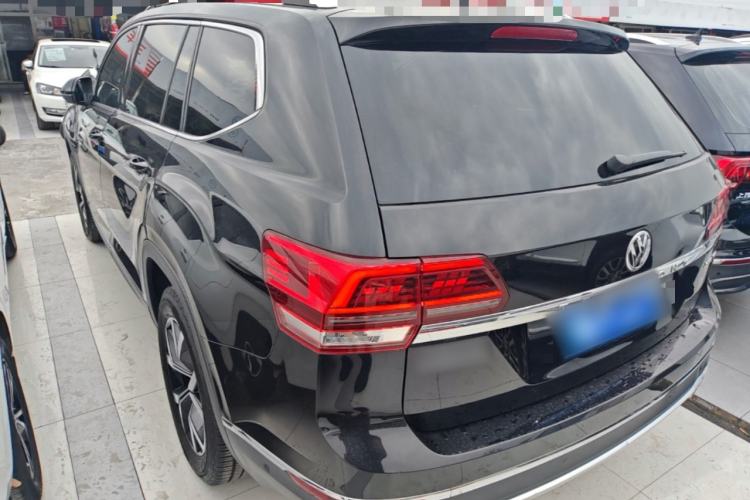 Used Volkswagen Teramont 2020 330TSI Two-Wheel-Drive Luxury Edition China VI Standard Rear Left 45 Deg