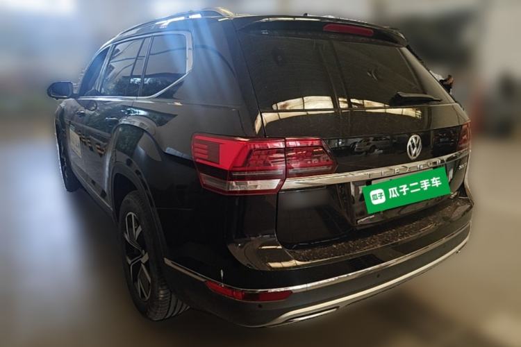 Used Volkswagen Teramont 2020 380TSI Four-Wheel Drive Luxury Version China VI Standard Rear Left 45 Deg