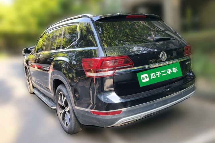 Used Volkswagen Teramont 2020 380TSI Four-Wheel Drive Luxury Version China VI Standard Rear Left 45 Deg