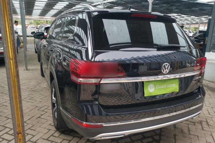 Used Volkswagen Teramont 2020 530 V6 Four-Wheel Drive Luxury Edition China V Standard Rear Left 45 Deg
