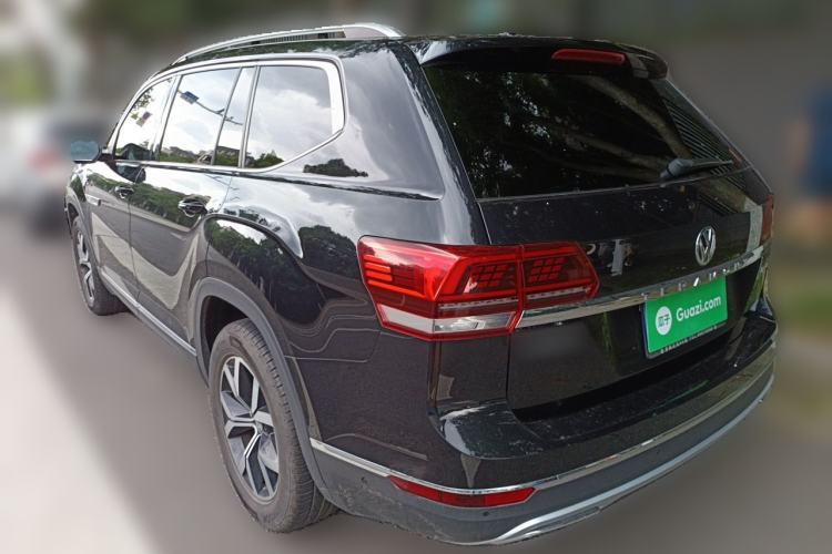 Used Volkswagen Teramont 2020 330TSI Two-Wheel-Drive Luxury Edition China VI Standard Rear Left 45 Deg