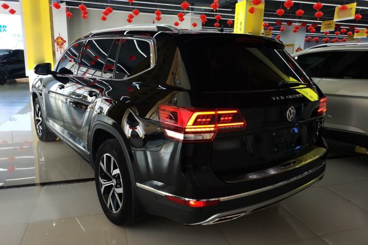 Used Volkswagen Teramont 2020 Revised Version 380TSI Four-Wheel Drive Luxury Edition Rear Left 45 Deg