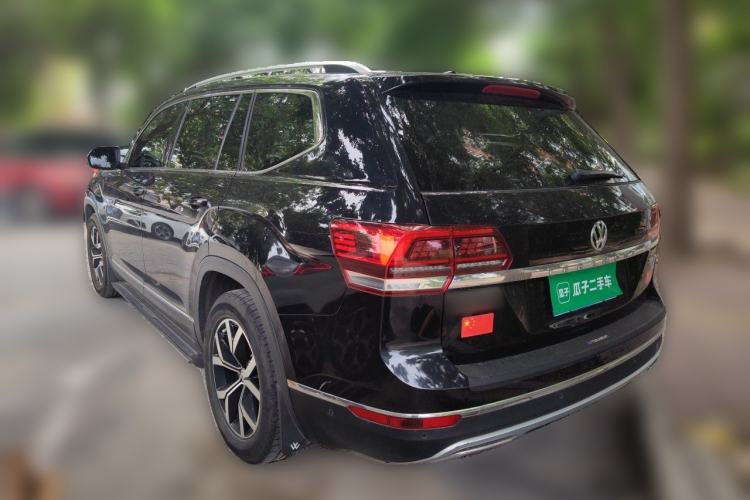 Used Volkswagen Teramont 2020 380TSI Four-Wheel Drive Luxury Version China VI Standard Rear Left 45 Deg