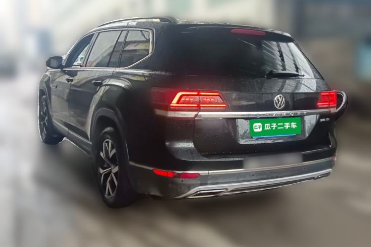 Used Volkswagen Teramont 2020 380TSI Four-Wheel Drive Luxury Version China VI Standard Rear Left 45 Deg