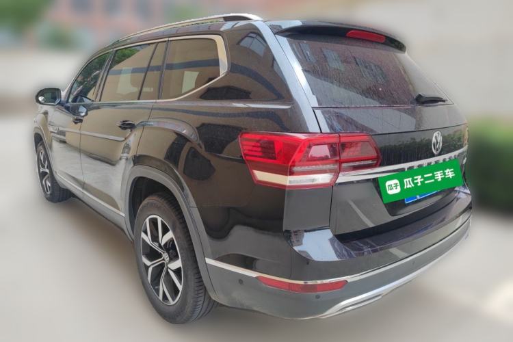Used Volkswagen Teramont 2020 Revised Version 380TSI Four-Wheel Drive Luxury Edition Rear Left 45 Deg
