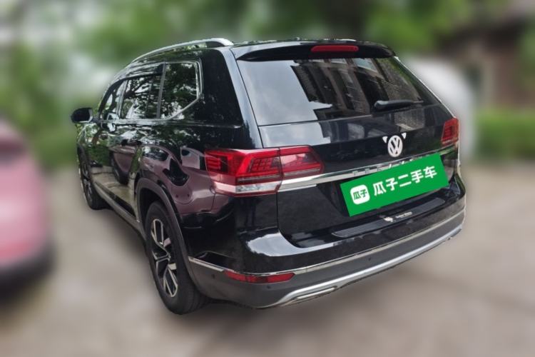 Used Volkswagen Teramont 2020 330TSI Two-Wheel-Drive Luxury Edition China V Standard Rear Left 45 Deg