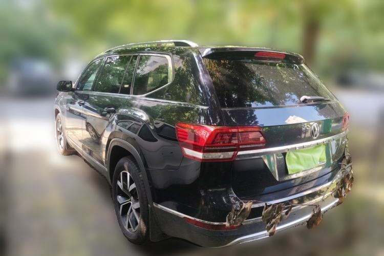 Used Volkswagen Teramont 2020 380TSI Four-Wheel Drive Luxury Version China VI Standard Rear Left 45 Deg