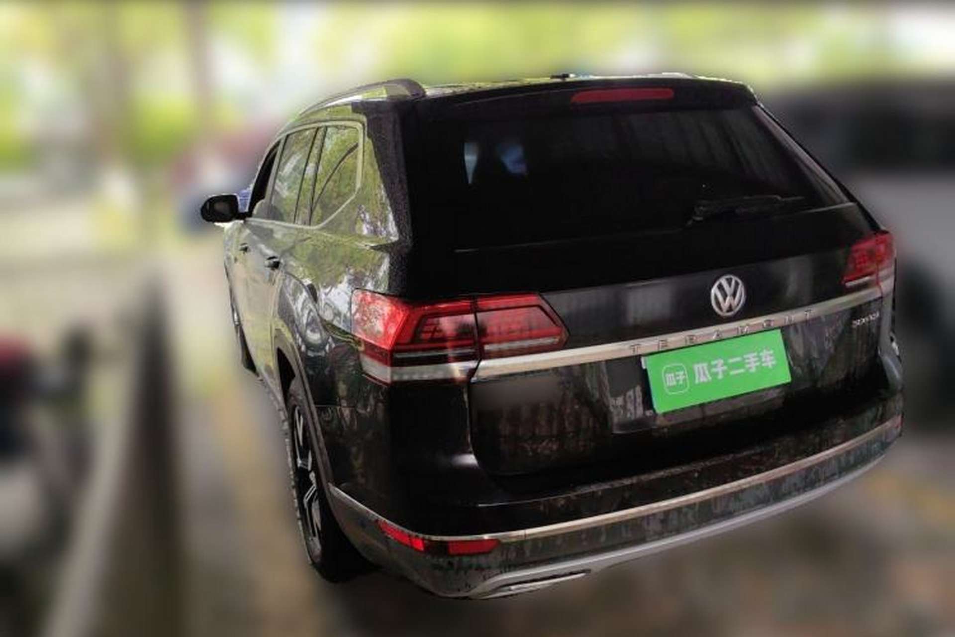Used Volkswagen Teramont 2020 380TSI Four-Wheel Drive Luxury Version China VI Standard Rear Left 45 Deg