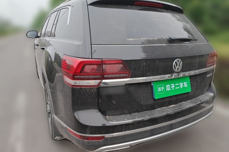 Used Volkswagen Teramont 2020 330TSI Two-Wheel-Drive Luxury Edition China VI Standard Rear Left 45 Deg