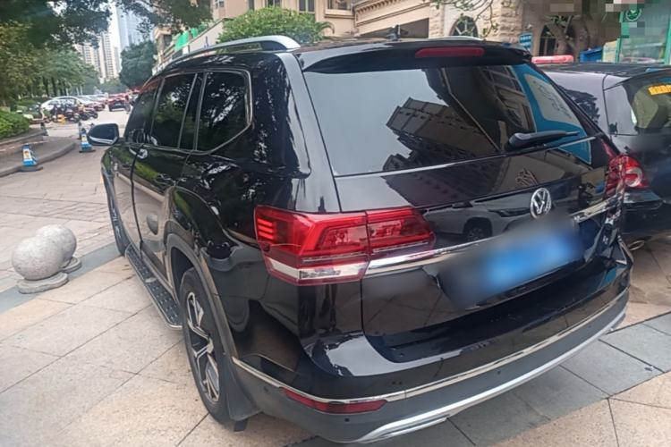 Used Volkswagen Teramont 2020 330TSI Two-Wheel-Drive Luxury Edition China VI Standard Rear Left 45 Deg