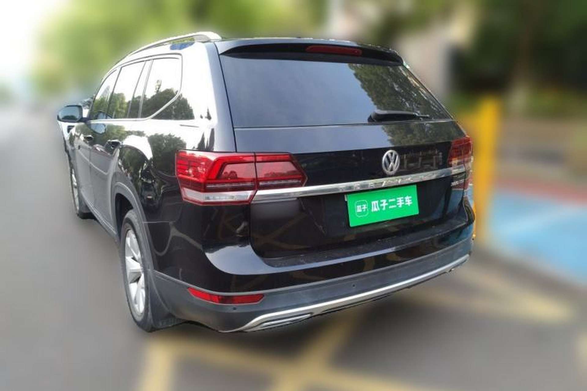 Used Volkswagen Teramont 2020 380TSI Four-Wheel Drive Comfort Edition China VI Standard Rear Left 45 Deg