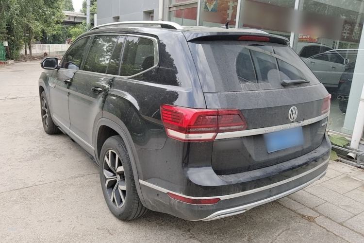 Used Volkswagen Teramont 2020 380TSI Four-Wheel Drive Luxury Version China VI Standard Rear Left 45 Deg