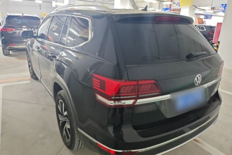 Used Volkswagen Teramont 2020 Revised Version 380TSI Four-Wheel Drive Luxury Edition Rear Left 45 Deg