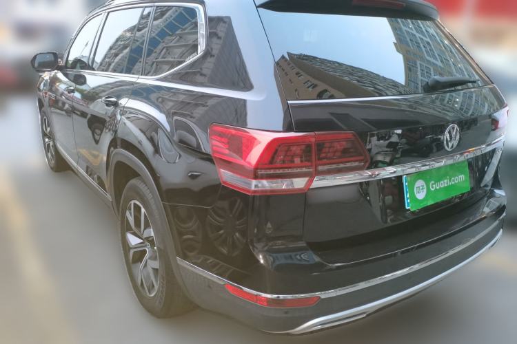 Used Volkswagen Teramont 2020 Revised Version 530 V6 Four-Wheel Drive Luxury Edition Rear Left 45 Deg