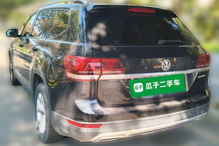 Used Volkswagen Teramont 2020 Revised Version 380TSI Four-Wheel Drive Comfort Edition Rear Left 45 Deg